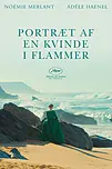 Portræt af en kvinde i flammer