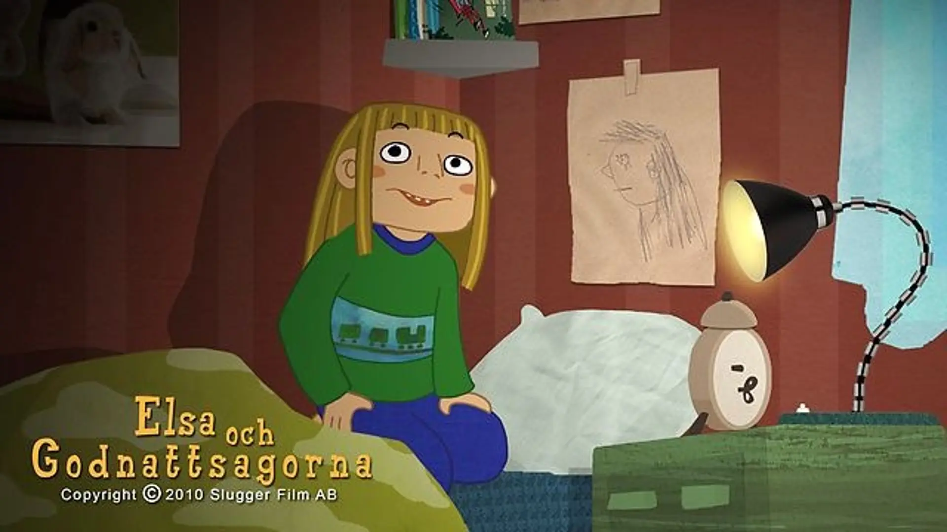 Elsa siger godnat
