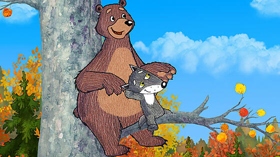 layout image (to proper size of the container)