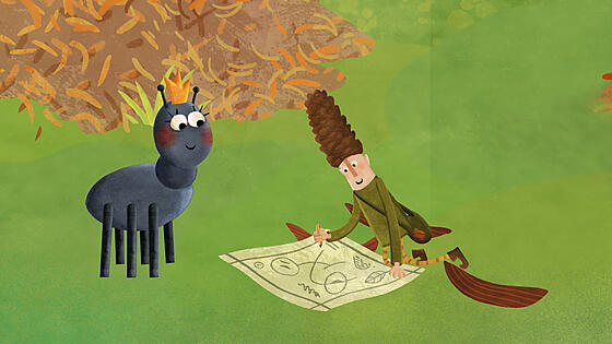 layout image (to proper size of the container)