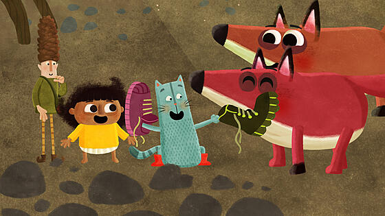 layout image (to proper size of the container)