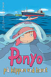 Ponyo på klippen ved havet