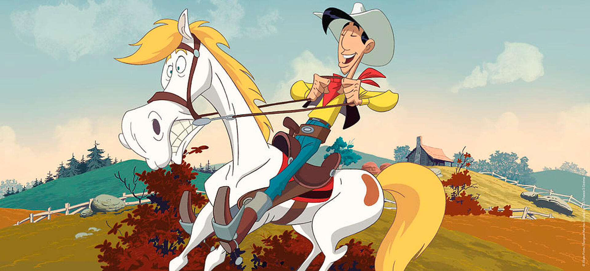 Lucky Luke - mod vest