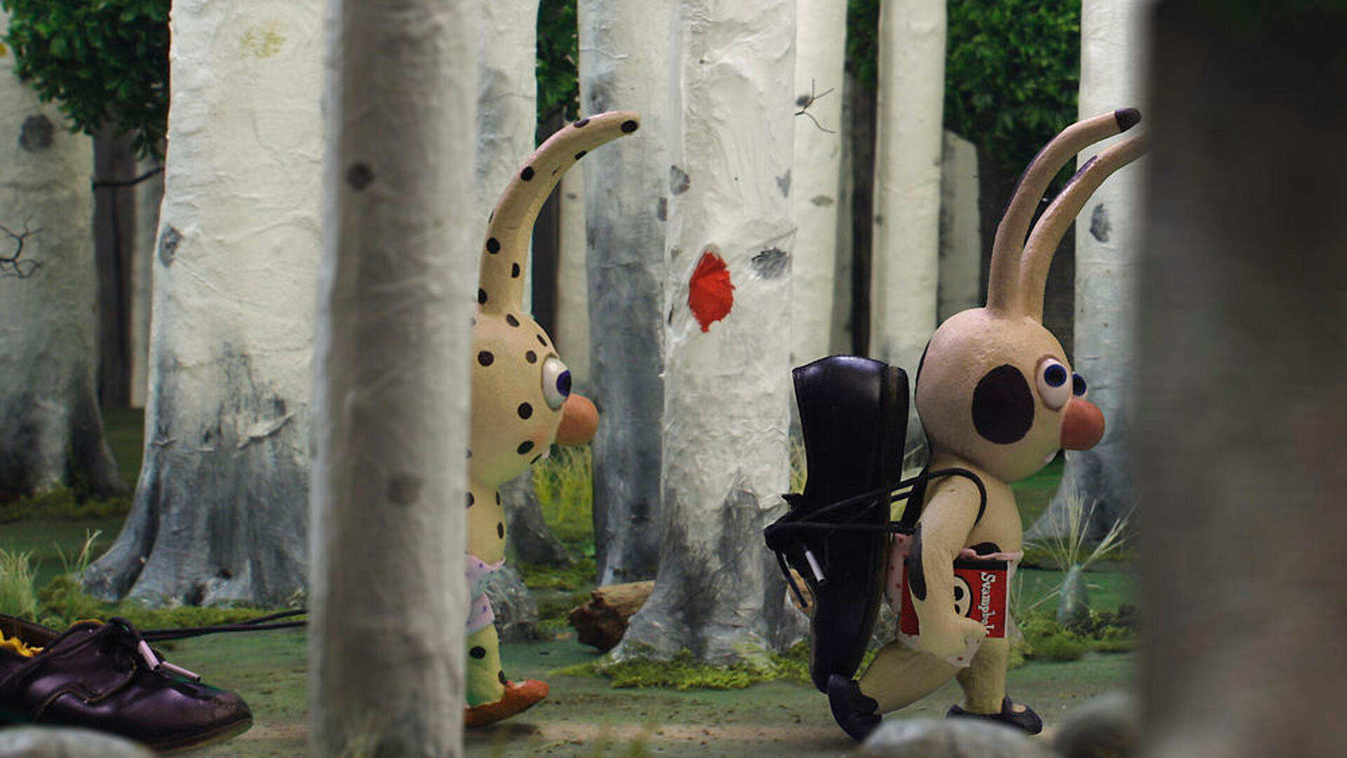 Prik og Plet farer vild