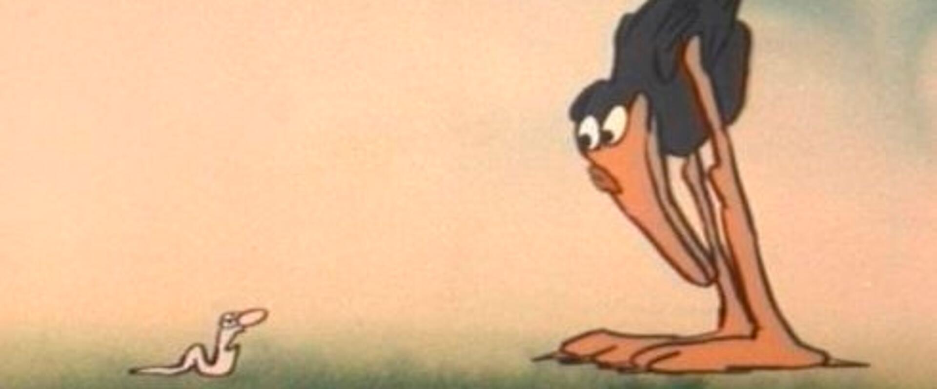 Fuglen og den lille orm