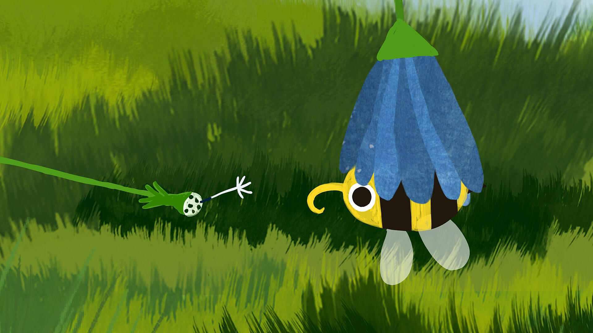 Den lille fugl og bierne