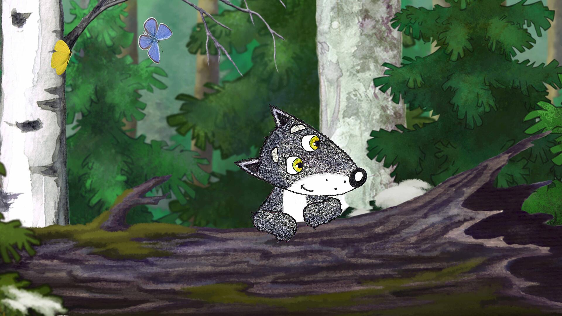 Den lille grå ulv - forår