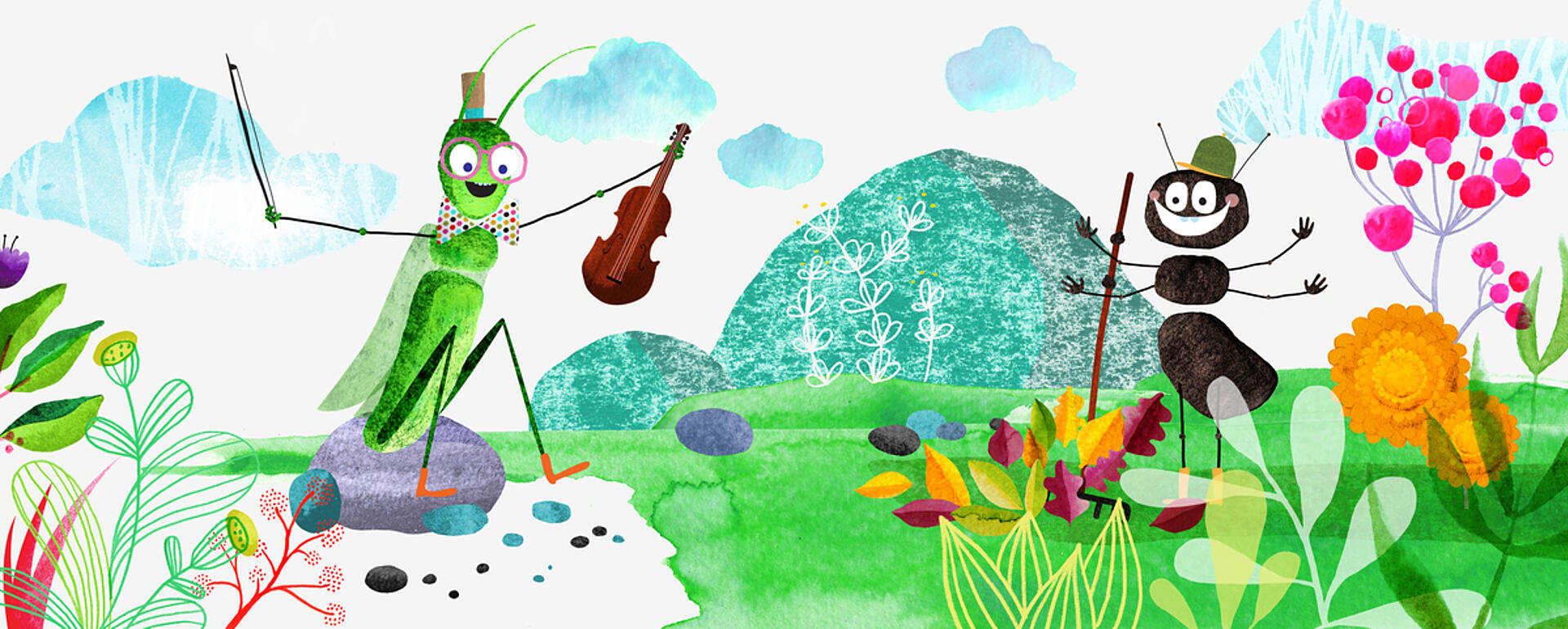 Myren og græshoppen