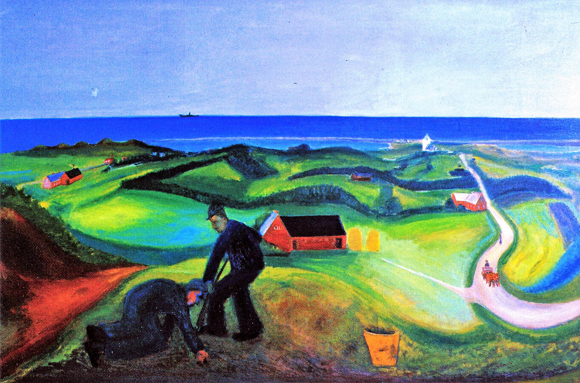 Jens Søndergaard - portræt af en maler