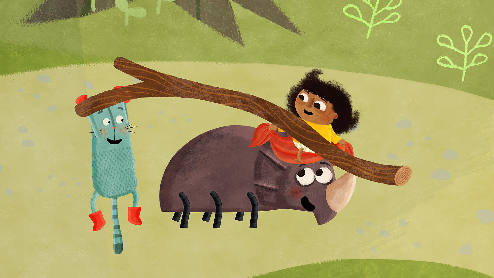 Lille Tut episode 18 - Næsehornsbillen