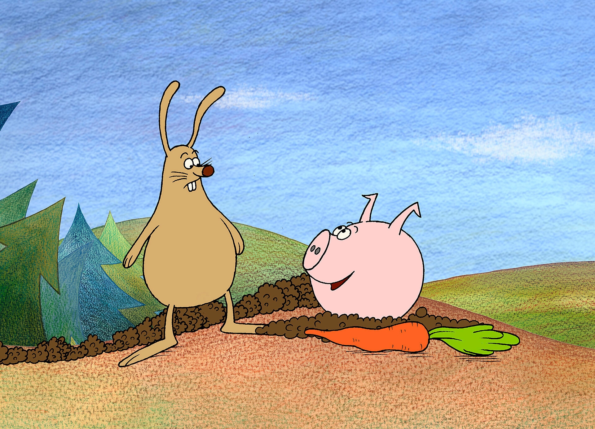 Den lille gris flyver