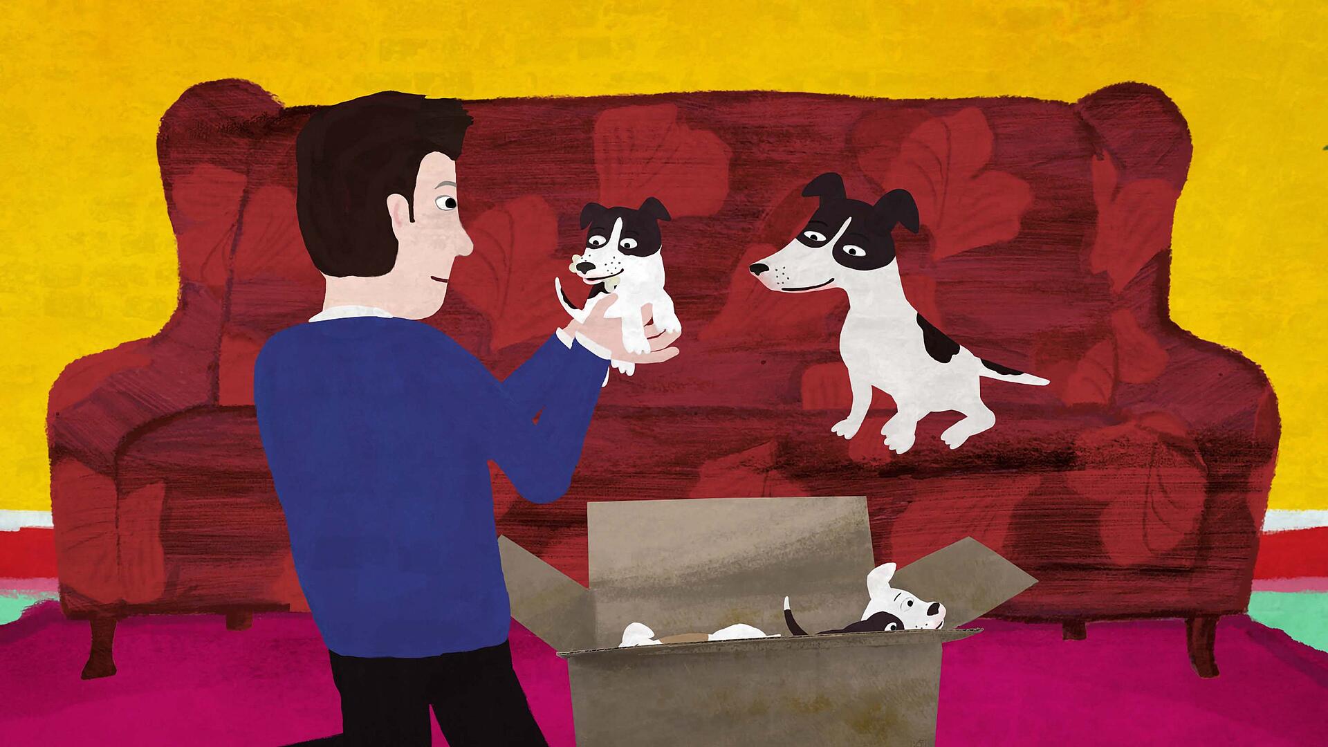 Min lille hund Mester - Mesters hvalpe