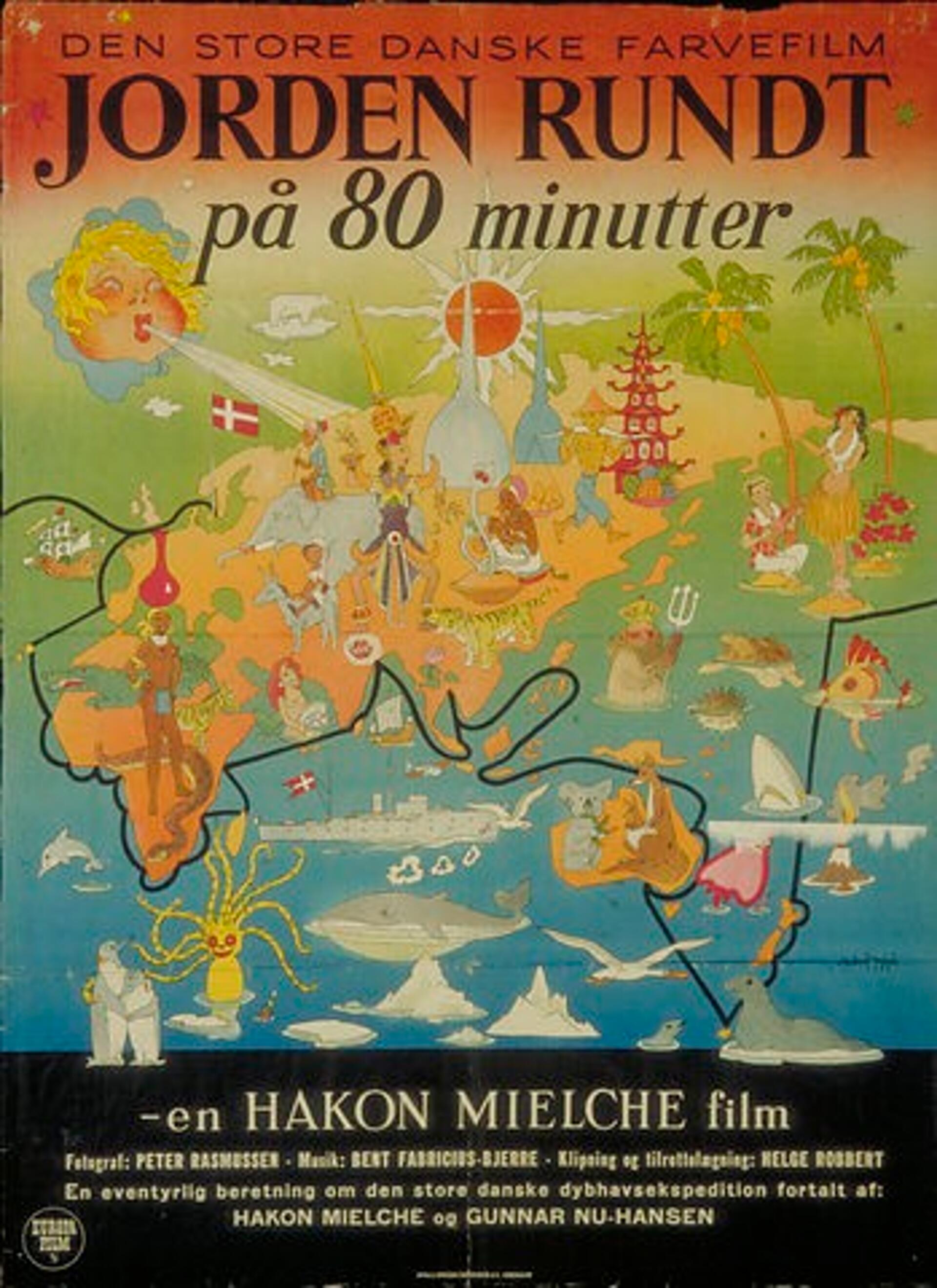 Jorden rundt på 80 minutter