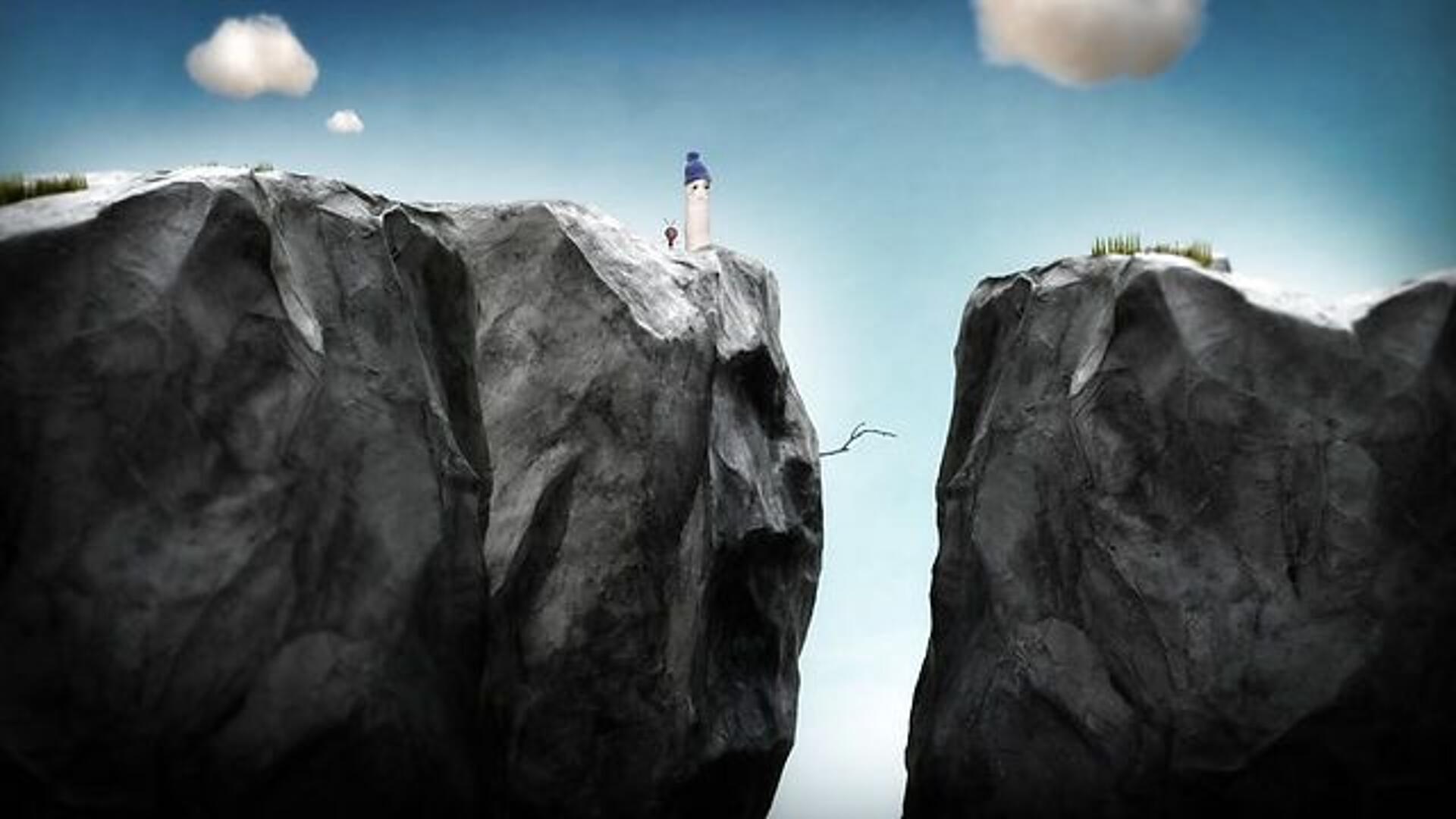 Lillefinger - klippesprækken