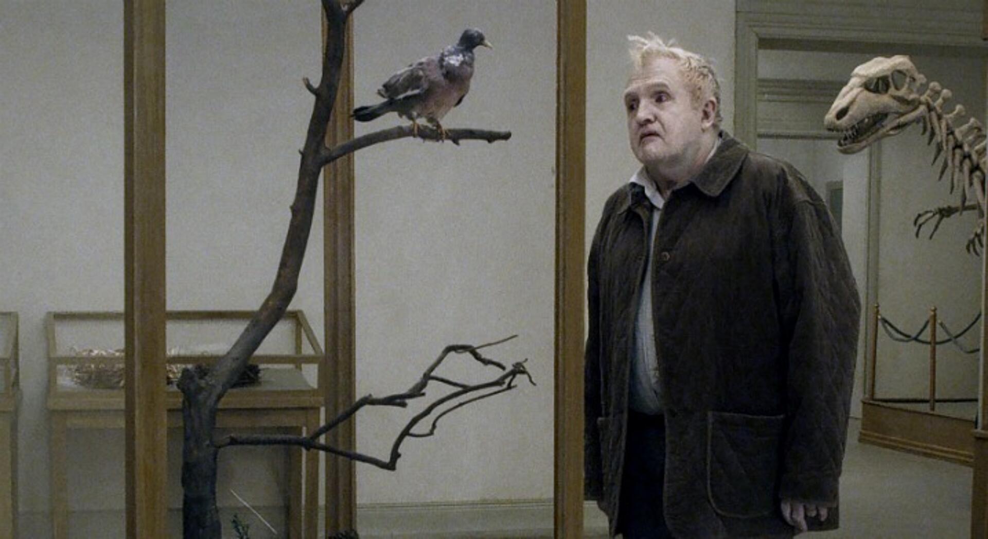 En due sad på en gren og funderede over tilværelsen