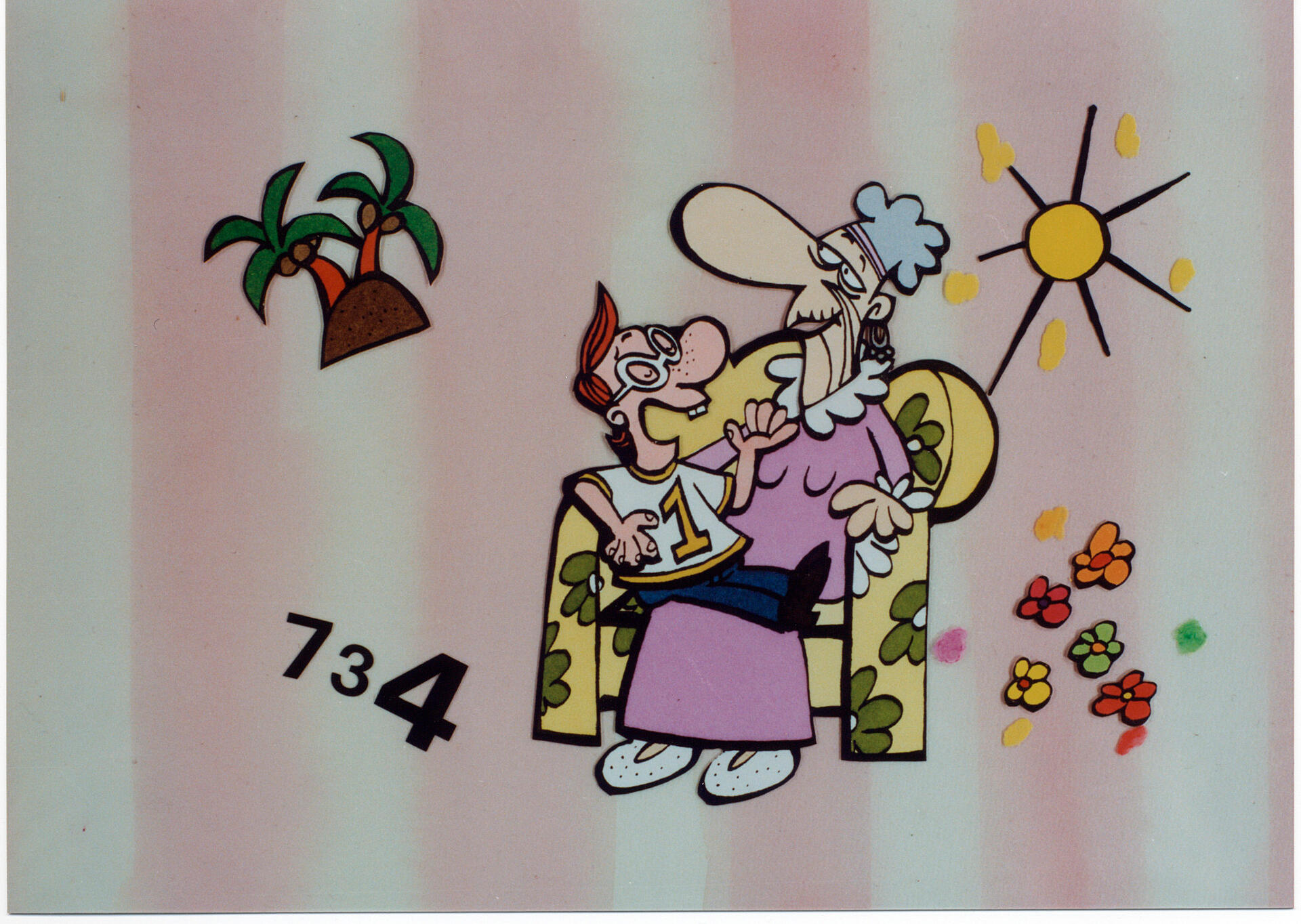 Drengen der talte alting