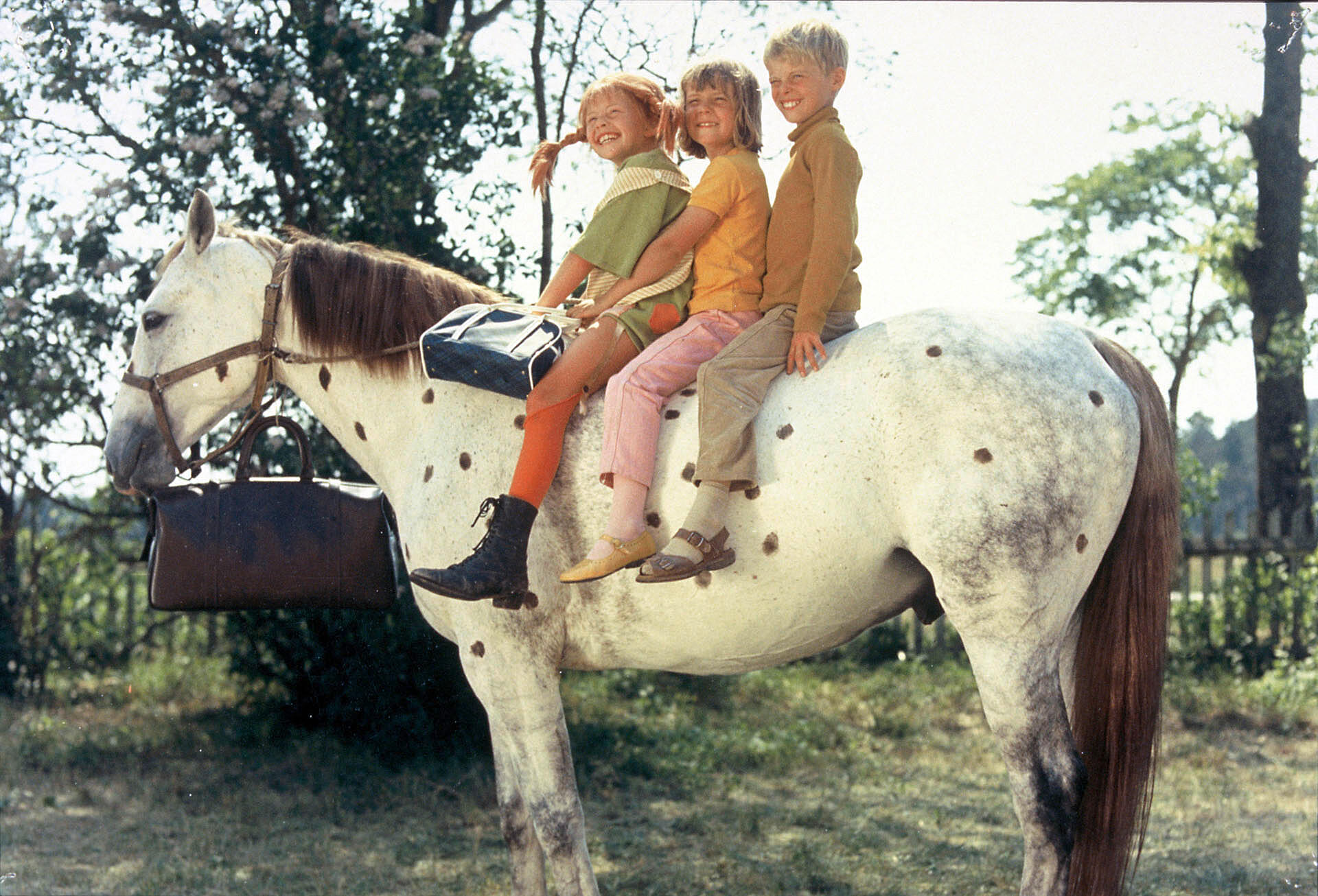 Her kommer Pippi Langstrømpe