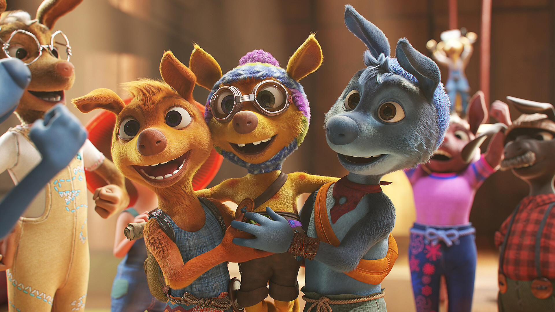 Buklerne flytter ind hos Peddersen og Findus