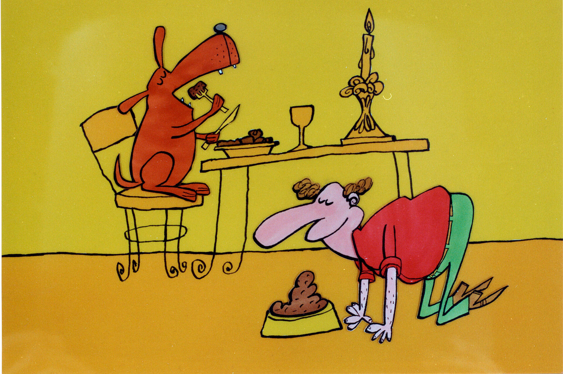 Min onkel og min onkels nye hund