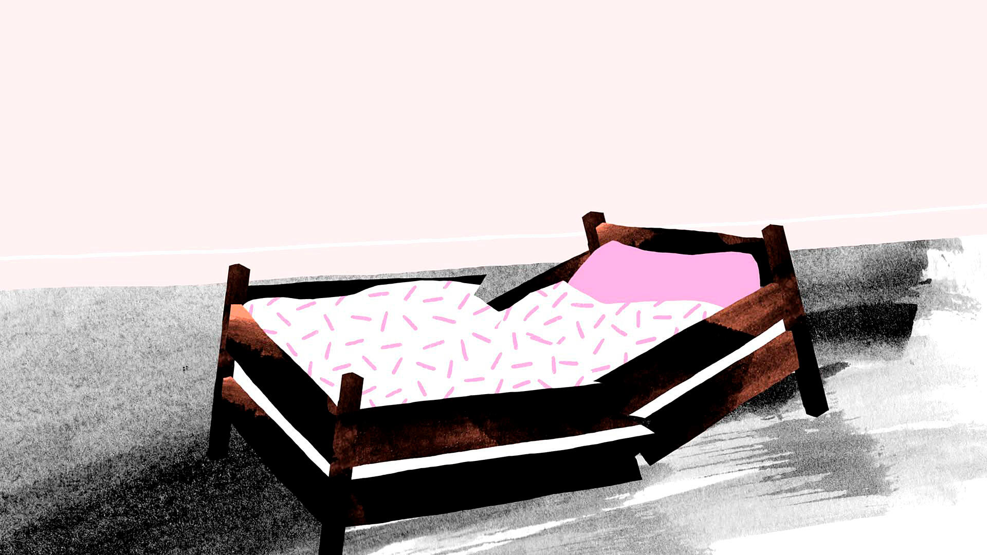 Alma flytter på kandet 3:8 - Min nye seng