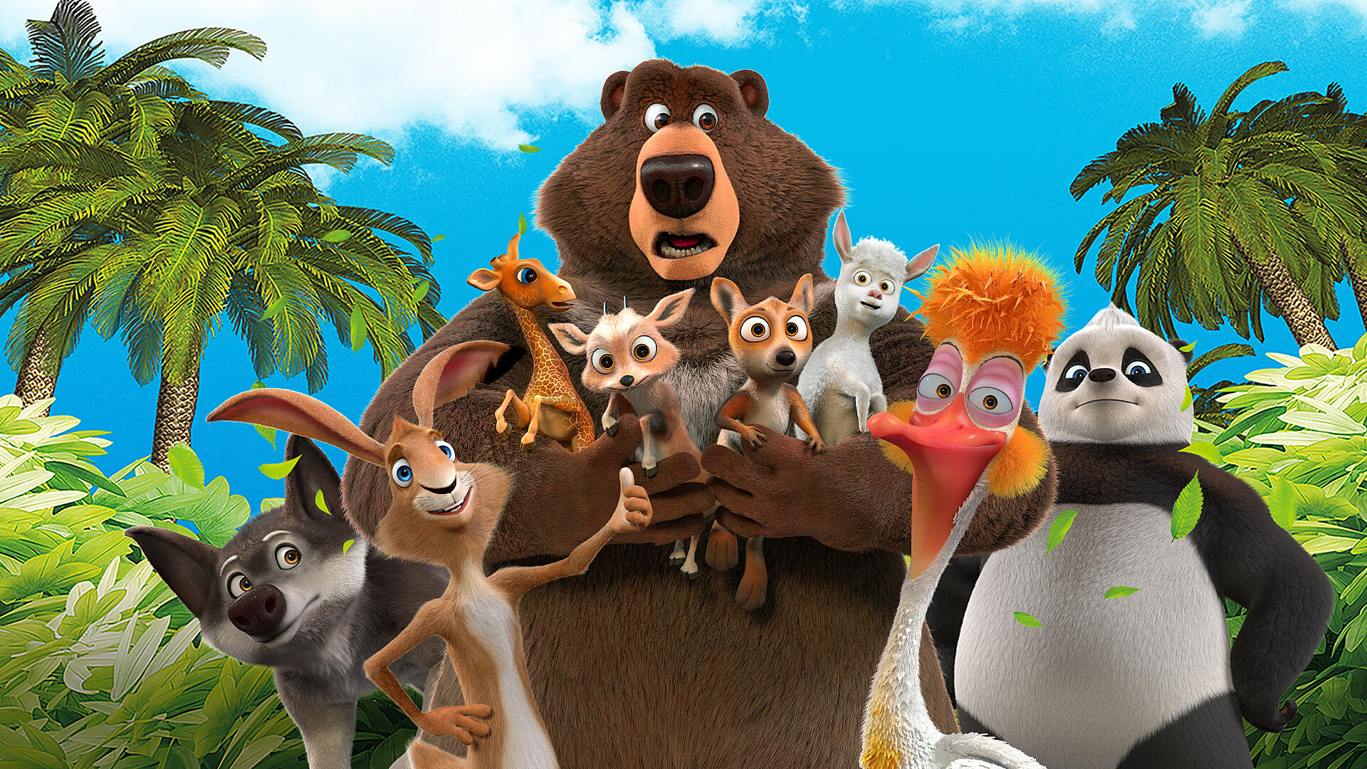 Panda & vennerne - lama alarm