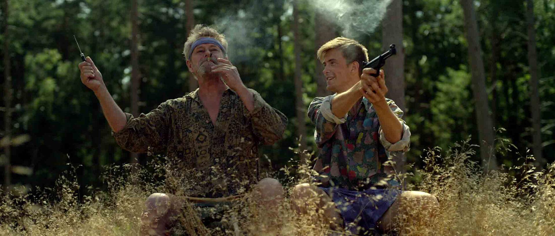 Ud, spring over, ind