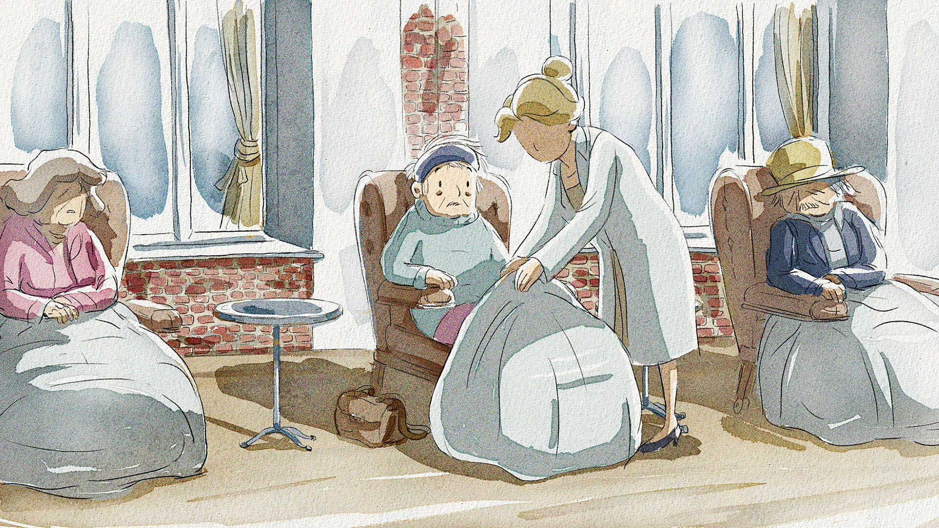 Den gamle mand og mågen