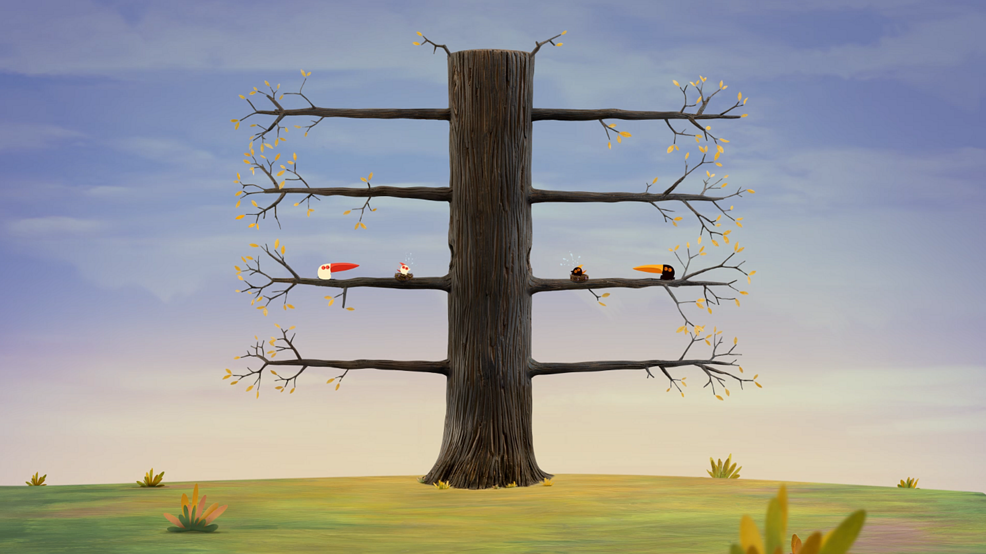 Festlige fugle - ungerne