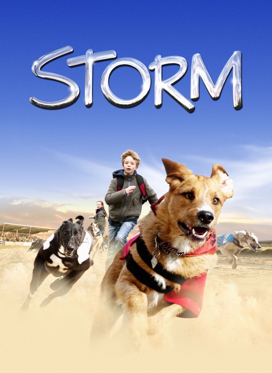 Produktion meget grinende Filmstriben - Storm