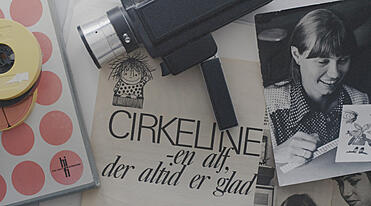 Cirkeline og den usynlige tegner