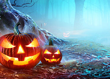 Halloween-gys for store og små