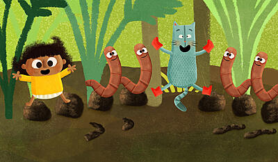 Lille Tut episode 19 - Regnormene