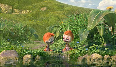 Pjuske flyver fra reden