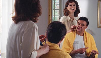 I wonder who's kissing you now