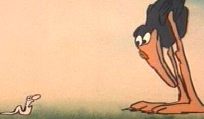 Fuglen og den lille orm