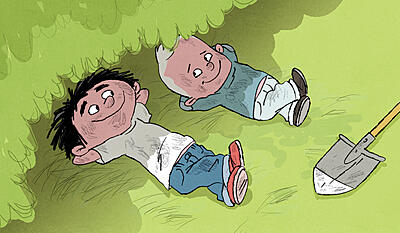 Vitello graver et hul