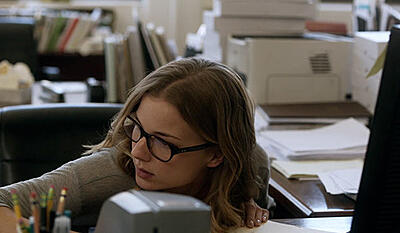 The girl in the book