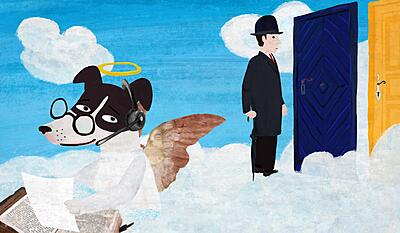 Min lille hund Mester - Den forsigtige mand