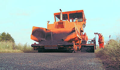 Mægtige maskiner - Asfaltmaskine