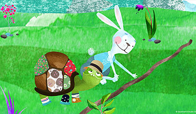 Haren og skildpadden