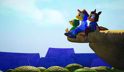 Glidende mavelandinger