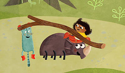 Lille Tut episode 18 - Næsehornsbillen