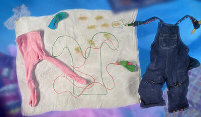 Storvask - fanget i puden