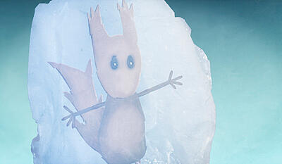 Lillefinger - det frosne dyr