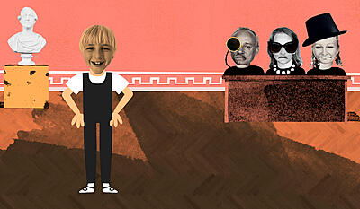 Alfred danser ballet - Balleteksamen