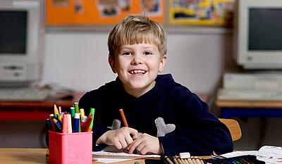 Mathias skal i skole