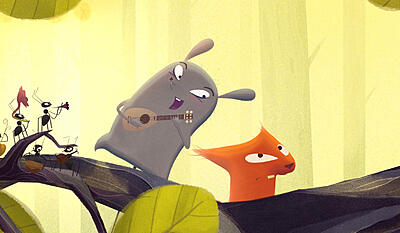 Yuku og blomsten på bjerget