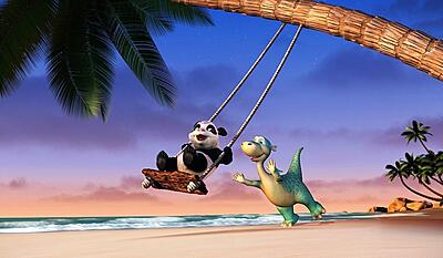 Dino for fuld udblæsning