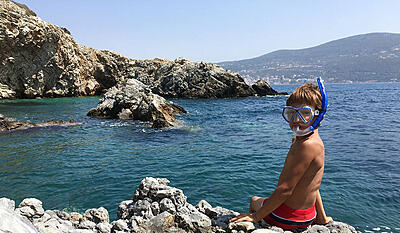 Ferie på flygtningeøen