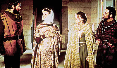 Løve ved vintertide